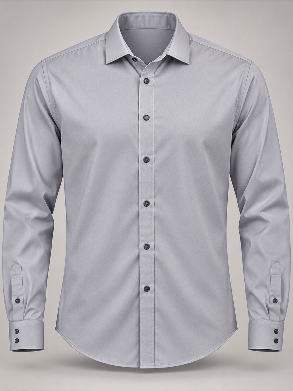 Theory Men's Dress Shirt in Light Gray